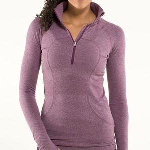 NWT Lululemon run swiftly zip pullover